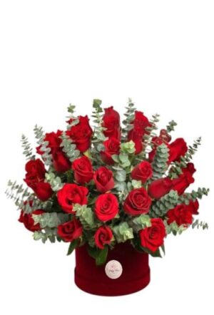 Arreglo Floral Box Abanico