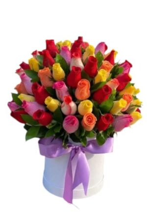 Arreglo Floral Box Primaveral