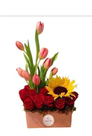 Arreglo Floral Tulipanes Mery