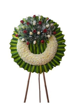 Arreglo Fúnebre Corona Bandera