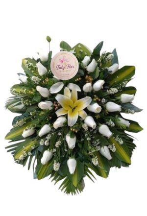 Arreglo Fúnebre Lagrima Blanca