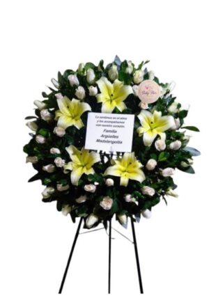 Arreglo Fúnebre Picarona 2 Blanca
